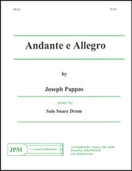 cover ANDANTE E ALLEGRO Snare Drum Solo cover